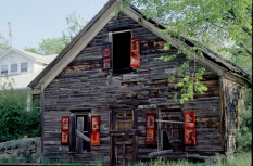 candy shutters sculpture by kathleen griffin